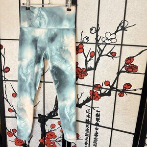 Athleta Elation Printed 7/8 Tight Leggings Size XS Colorful Mid Rise